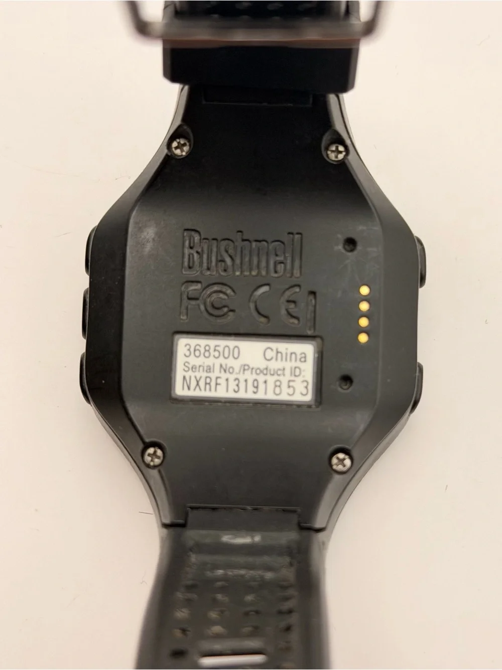 Bushnell Neo X GPS Digital Golf Watch, Black, Charger Included